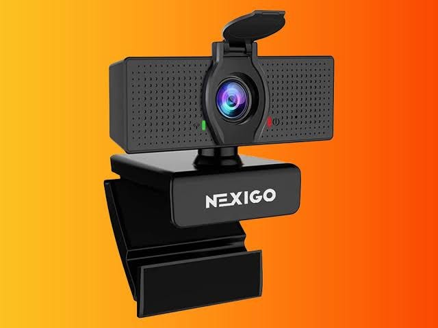 NexiGo N60 1080P Webcam, Full HD avec Microphone, Champ de Vision