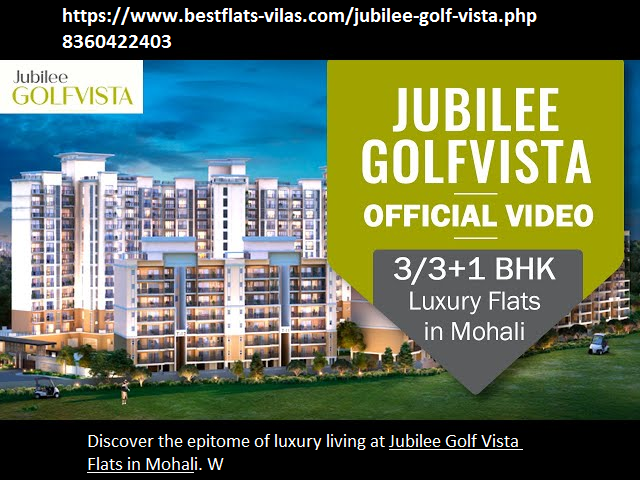 Buy jubilee golf vista flats Mohali:- | by Bestflatvillas | Jan, 2024 ...