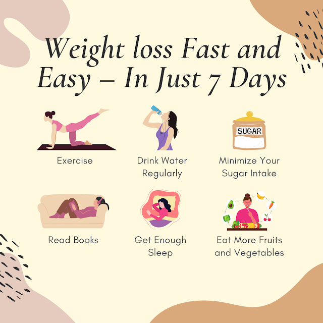 Losing Weight Fast And Easy In Just 7 Days Do You Want To Know The 
