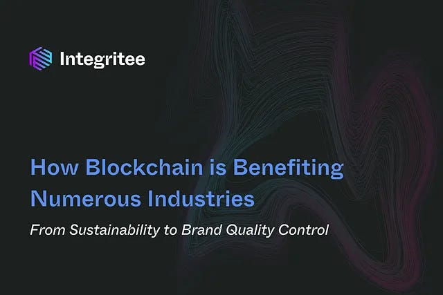 How Blockchain is Benefiting Numerous Industries: From Sustainability
