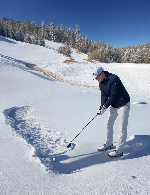 Waggle Golf on X: The Ice Man 🥶❄️ “I think I'm the best