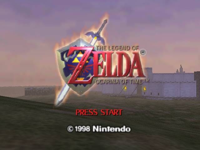 Legend of Zelda Ocarina of Time - N64 Game