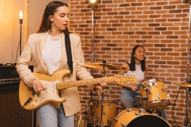 Womanhood Came Drumming