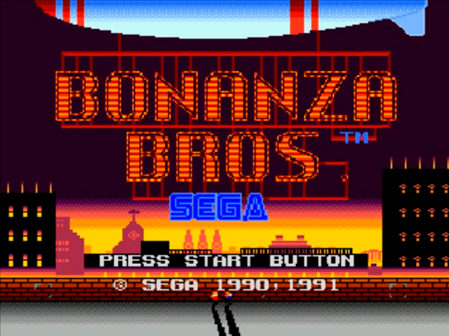 Bonanza Bros. Co-Op Gaming Partners in Crime