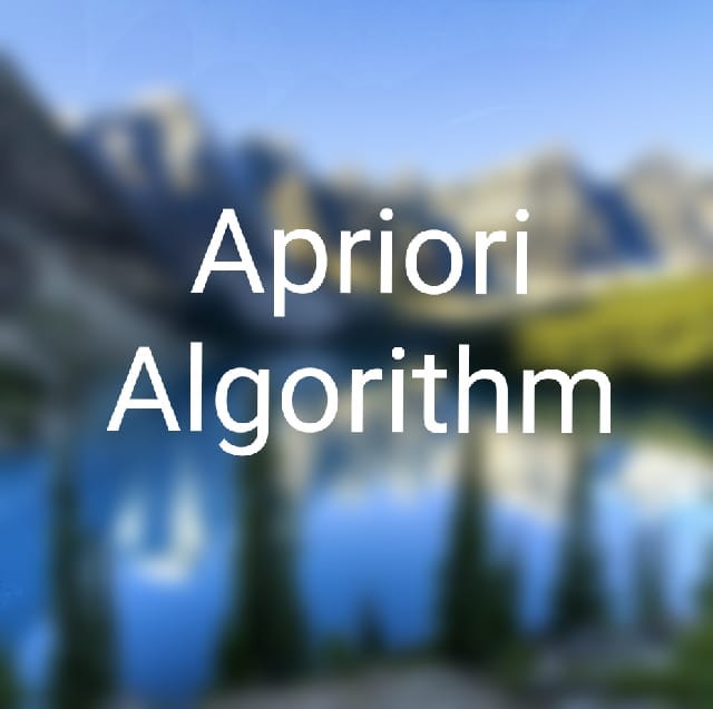 Apriori Algorithm. Apriori Algorithm is Machine Learning… | by Sanskar ...