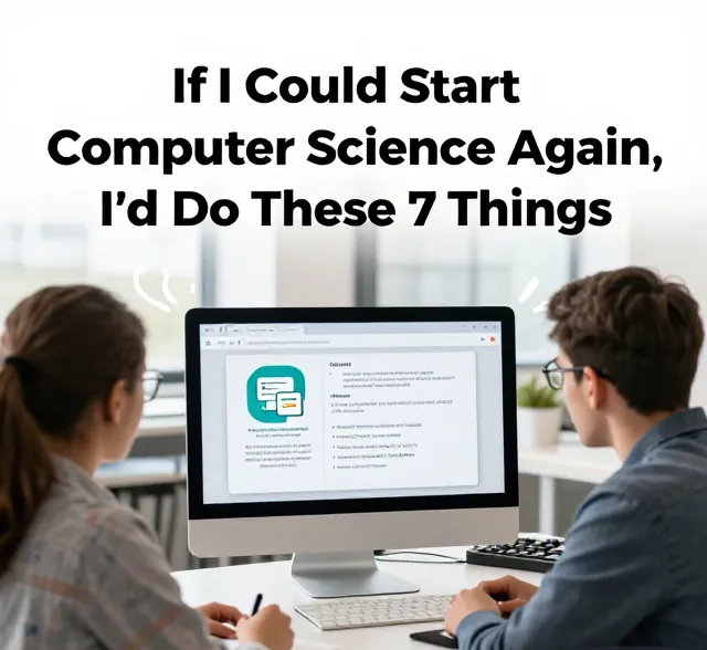 If I Could Start Computer Science Again, I’d Do These 7 Things | by ...