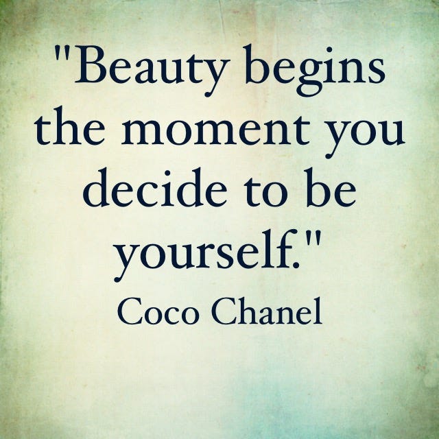 The Authentic Path to Beauty: Wisdom from Coco Chanel | by Fayaz King |  Feb, 2024 | Medium