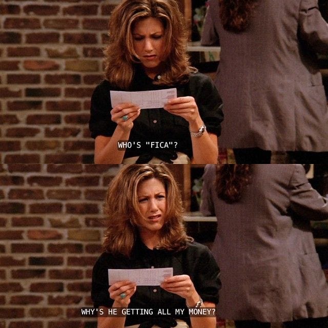 What Rachel Green taught me about financial independence