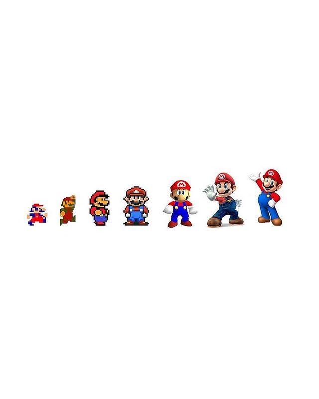 A Video Game Legend: The Evolution of Mario