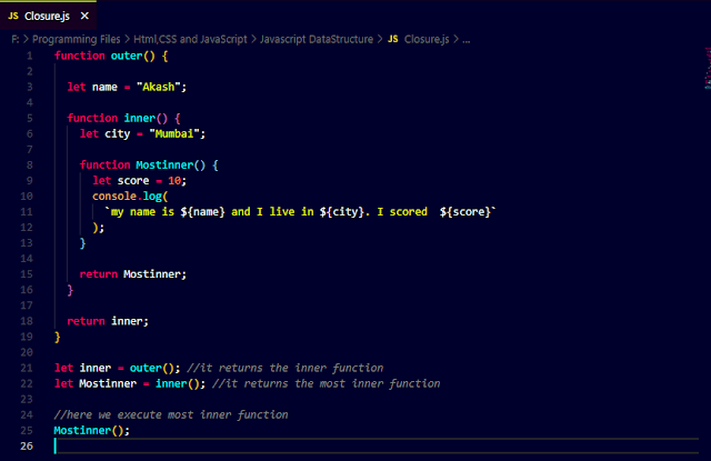 Closures in Javascript. In simple terms,a function in… | by Akash ...