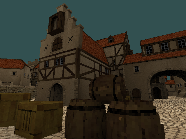 Realtime CPU octree splatting