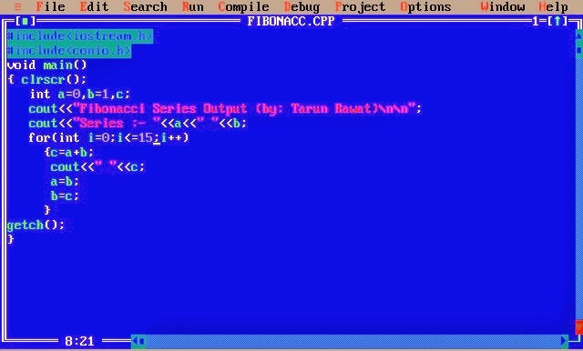Fibonacci Series in C++ - om kumar - Medium