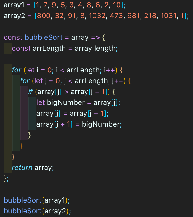 Bubble Sort With JavaScript. What a bubble sorter is and how to