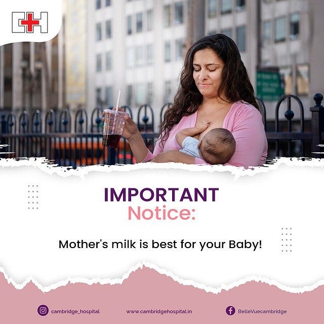 Breast milk is widely recognized as the ideal source of nutrition for