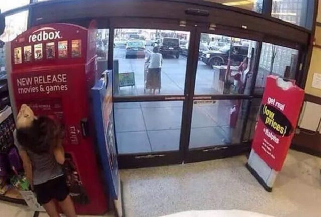 Redbox Girl Caught Mutating By Security Camera | by Terry Larch ...