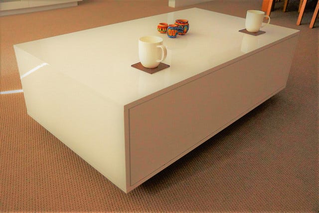 White Coffee Table For Stunning Decor - Justmodernfurnitureau - Medium