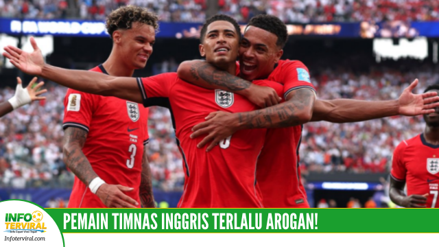 Badai Kritik : Pemain Inggris Arogan dan Boros Peluang