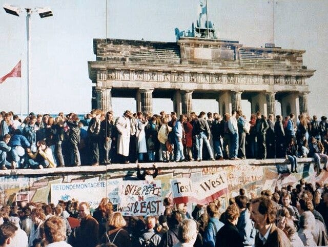 A German television drama, and its de facto sequel, look at life before, during and after the wall
