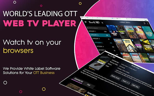 Now Watch Tv On Any Web Browser Using Smarters Ott Web Tv Player - Nick 