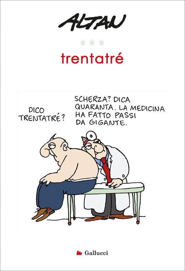 Dire trentatré con Altan