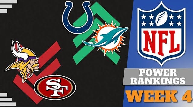 NFL 2023 - WEEK 4 Schedule