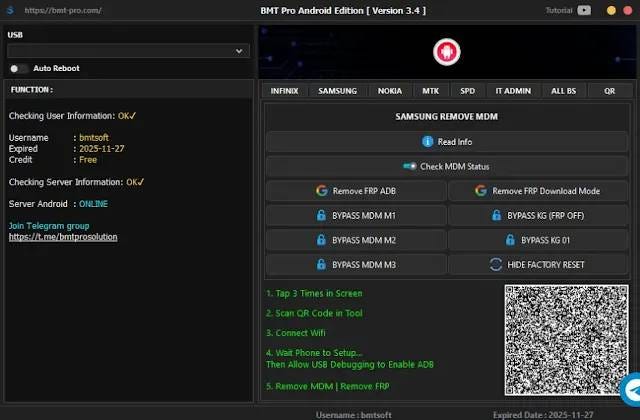 BMT Pro Tool 3.5 Android Edition New Update