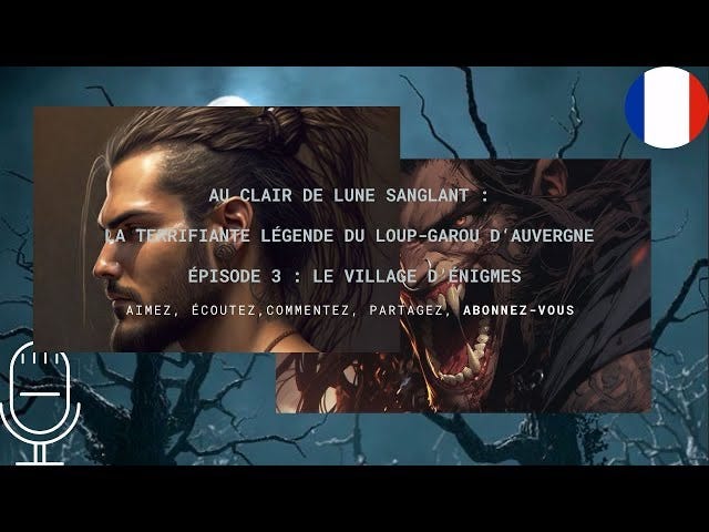Au clair de lune sanglant : la terrifiante légende du loup-garou d