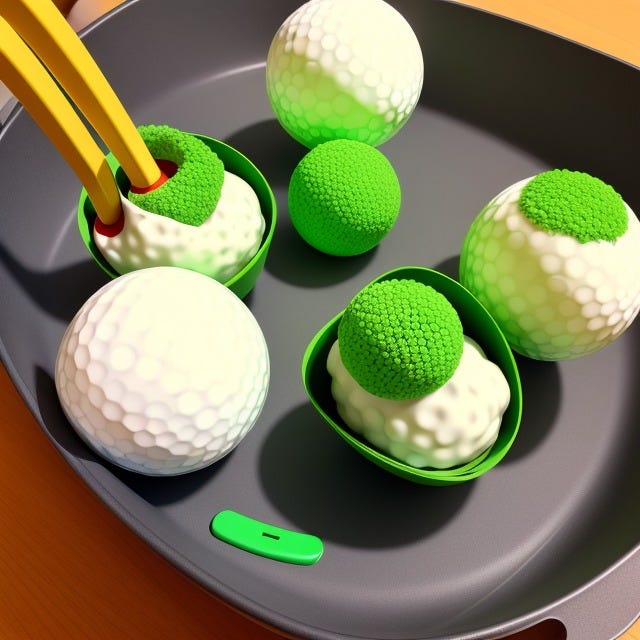 How to describe Noodle golf balls? Golfing Gimmicks Medium