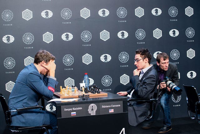 Caruana Closing In On Carlsen In Feb. Ratings 