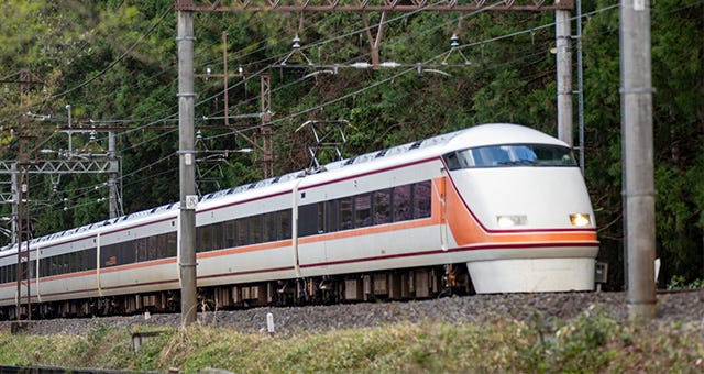 Limited Express SPACIA Train โดย Tobu Railway