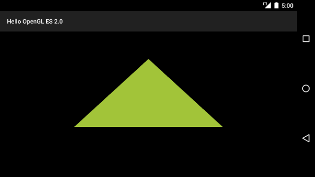 Render a simple Triangle using OpenGL ES on Android Studio | by Quinn  Meagher | Medium