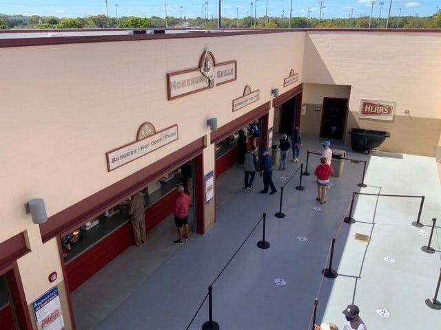 A FAN'S VIEW. Observations while at BayCare Ballpark… | by Larry Shenk |  Phillies Insider