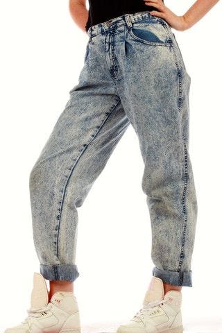 How Acid Wash Jeans Became the Look of the 80s | by Jamie Logie | Back in  Time | Medium