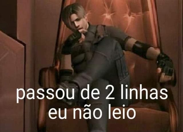 Passou de 2 linhas eu não leio - iFunny