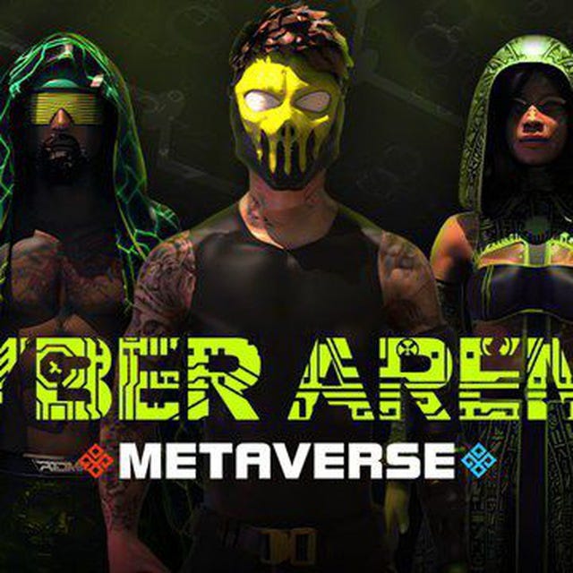 Cyber Arena Metaverse Cyber Arena Augmented Reality* The 1st realtime