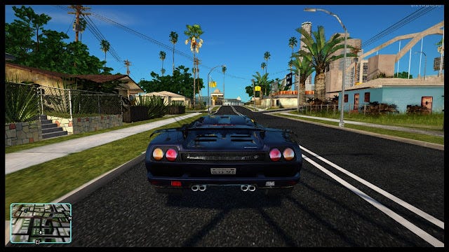 Final Version of the GTA San Andreas AI Remaster Mod Released for PC