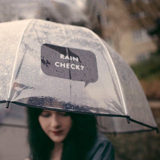 Rain Check Umbrella. Via The Gadget Flow by Gadget Flow Gadget