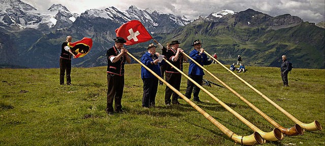 Trompa de los Alpes