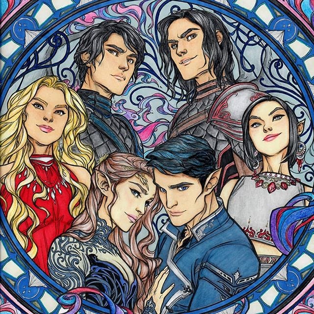 A COURT OF MIST AND FURY BOOK REVIEW by Anjitha M Medium