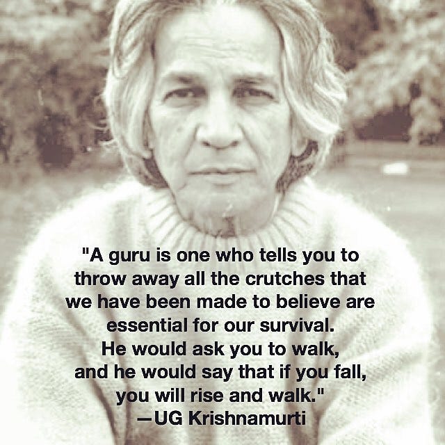 Mark Whitwell UG Krishnamurti