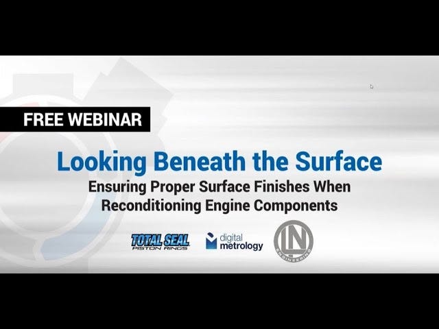 Looking Beneath the Surface: Advanced Insights into Cylinder Surface Finish and Engine Cleaning
