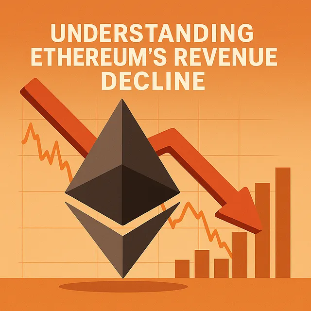 Ethereum Revenue Drops 44% in August Despite ETH Price Boom