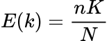 Equation in LaTeX by author.