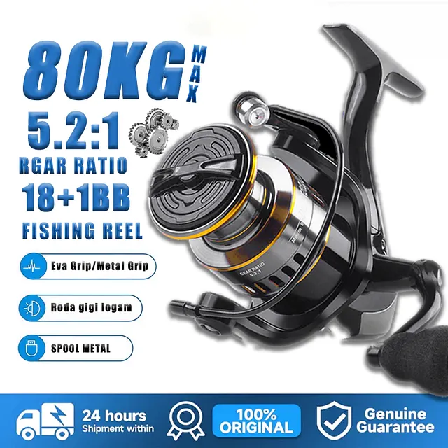 Fishing Reel HE500-7000 80KG