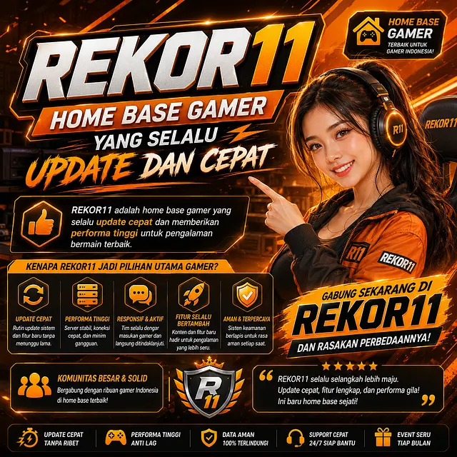 REKOR11: Home Base Gamer yang Selalu Update dan Cepat