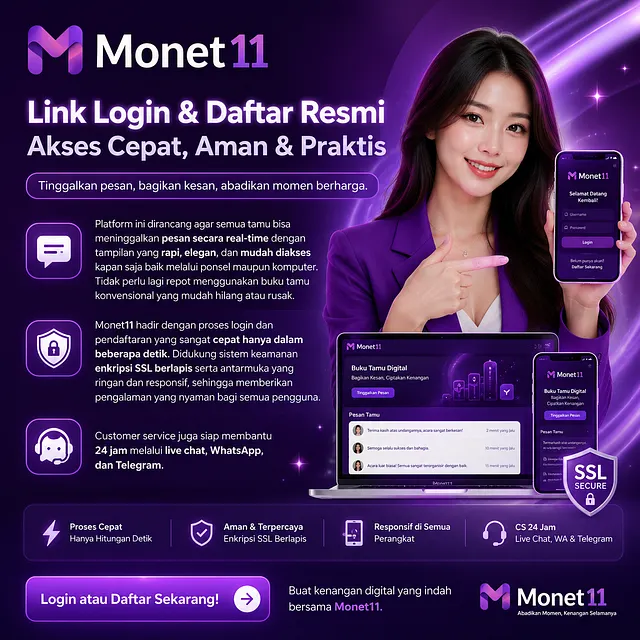 Monet11 » Link Login & Daftar Resmi - Akses Cepat