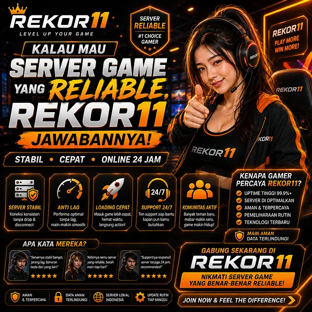 Kalau Mau Server Game yang Reliable, REKOR11 Jawabannya