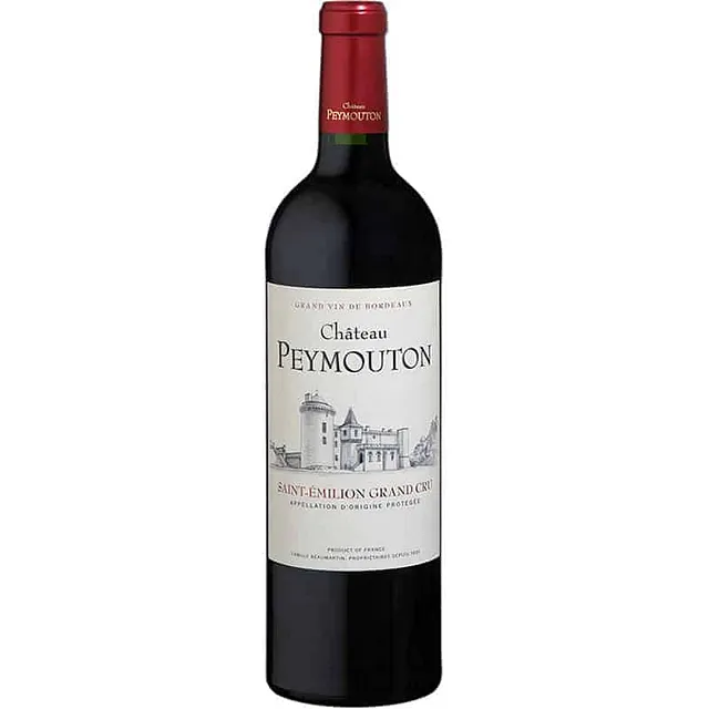 Bordeaux wine bottle