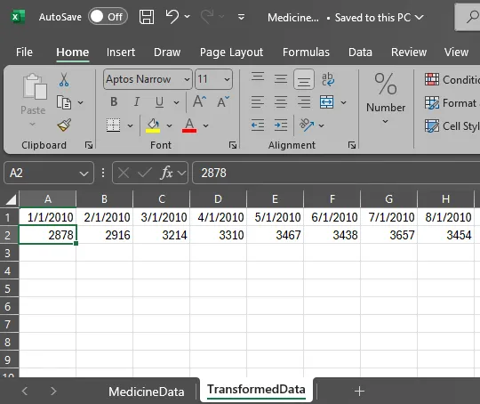 Transform Data