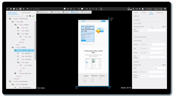 Export Code to Integrate